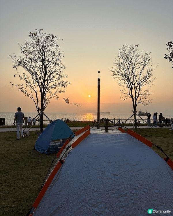 數碼海濱公園環境十分好，可以休閑紮營野餐同朋友談笑風生，又可...