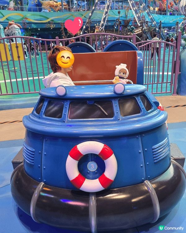 去過長隆飛船酒店，要打卡有靚佈置、要玩有機動遊戲/無邊際泳池...