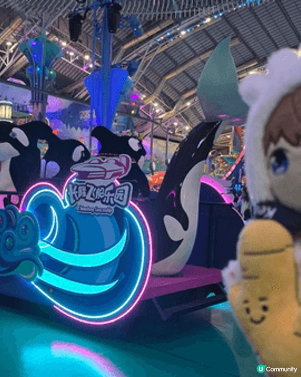 去過長隆飛船酒店，要打卡有靚佈置、要玩有機動遊戲/無邊際泳池...