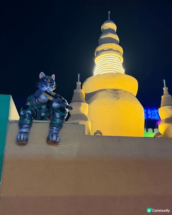 呢個係位於廣州月亮貓城，今年新開幕，由於小朋友好鍾意貓所以去...