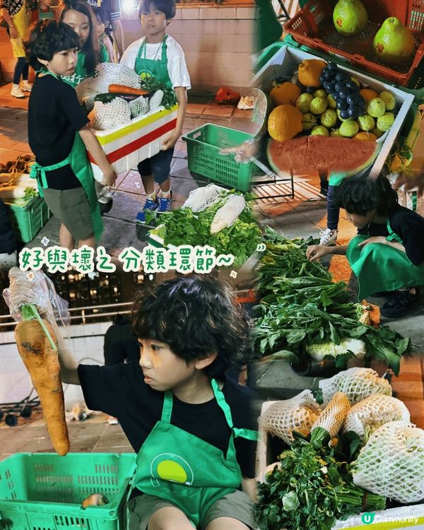 今次參加咗 #糧友行動《街市剩菜回收體驗團》，唔係淨係坐定定...