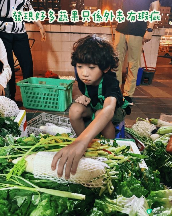今次參加咗 #糧友行動《街市剩菜回收體驗團》，唔係淨係坐定定...