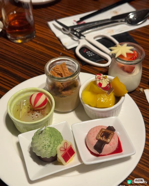 聖誕大餐✈️，天際海鮮饗宴😋