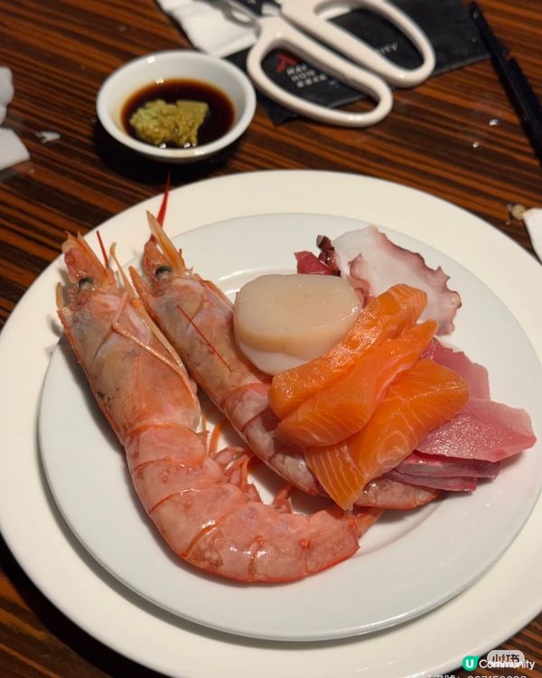 聖誕大餐✈️，天際海鮮饗宴😋