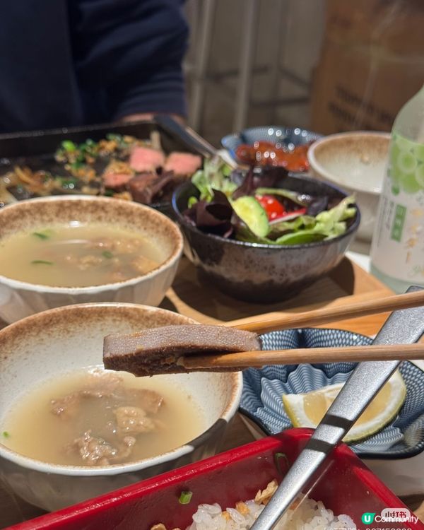 極厚牛舌，燒到juicy 😋🔥