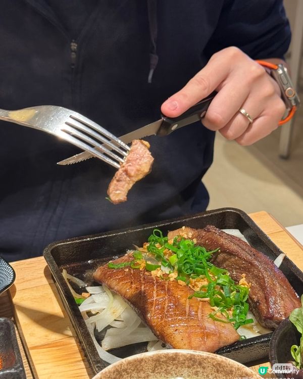 極厚牛舌，燒到juicy 😋🔥