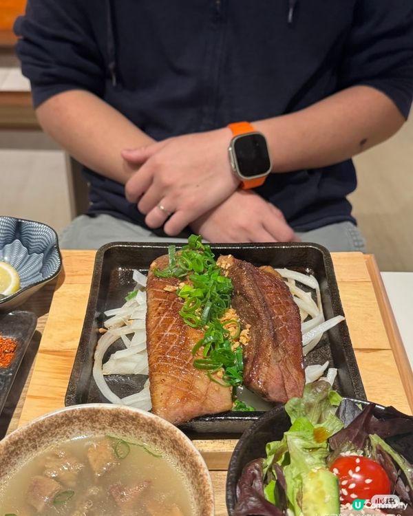 極厚牛舌，燒到juicy 😋🔥