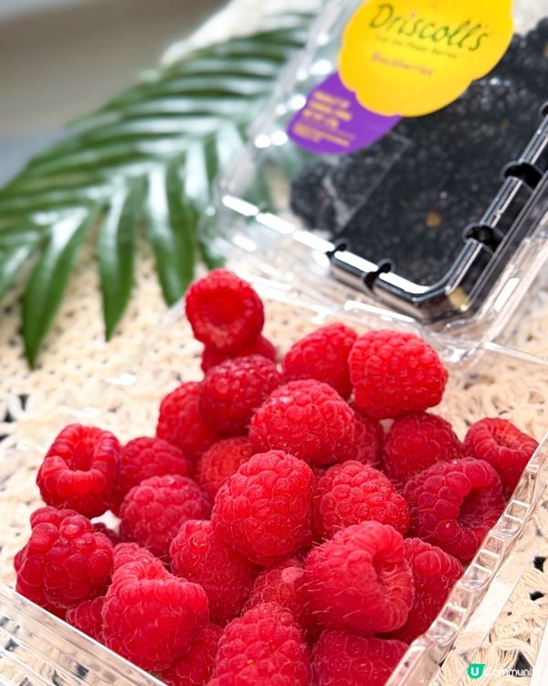 做完運動就食莓果！🍓😋