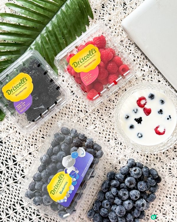 做完運動就食莓果！🍓😋