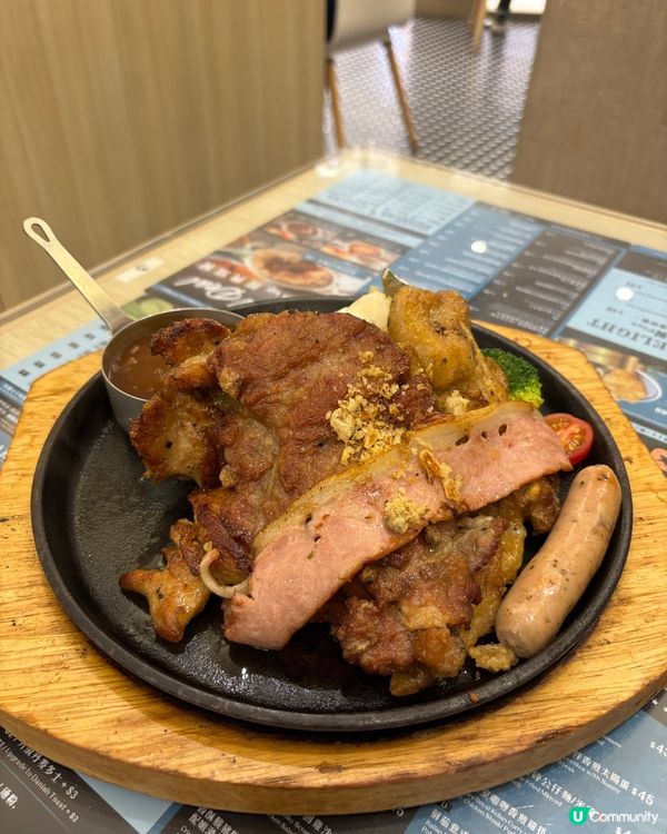 🍴 將軍澳新都城「搵食工房」鰻魚蛋包飯😋