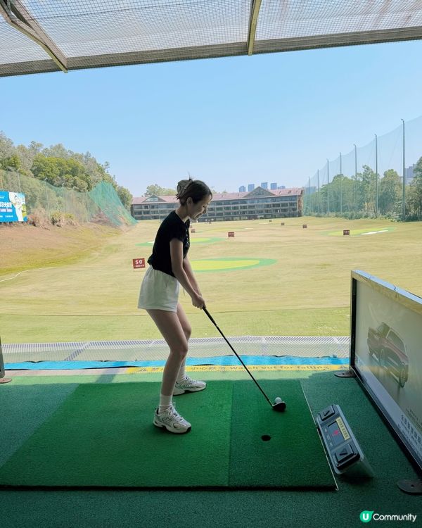 北上Relax打golf⛳️隱秀山居享哥爾夫球景景😎⛰️