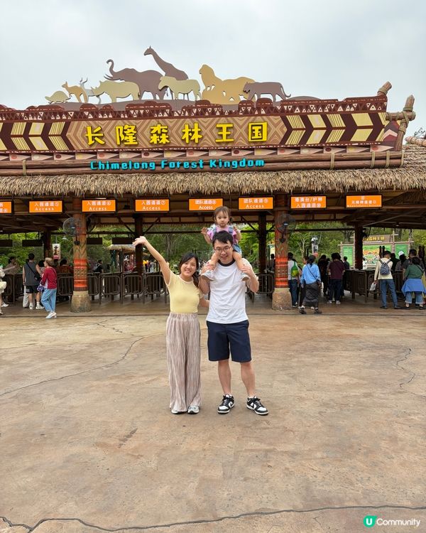 長隆親子遊｜入住森林童話🏰🦒｜開心到唔想走！🥳