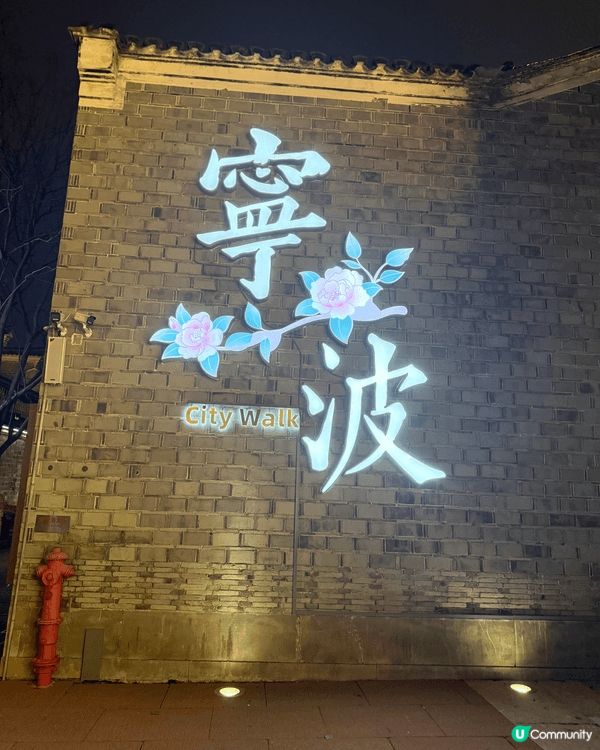 寧波南塘夜市依偎南塘河畔，夜色中黛瓦粉牆披上燈彩，古韻悠然。...