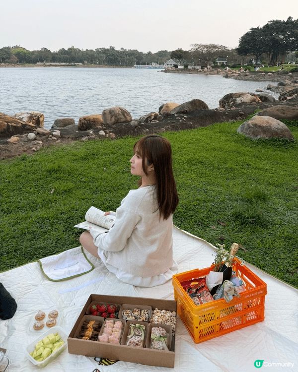 去大嶼山迪欣湖野餐，真的超chill！