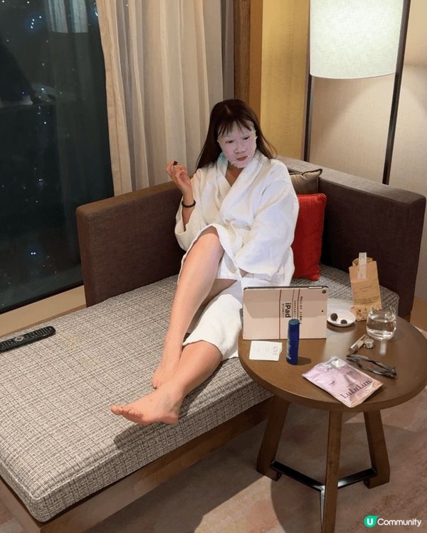 last summer 去咗深圳鹽田凱悅酒店嘆世界 養豬式嘆...