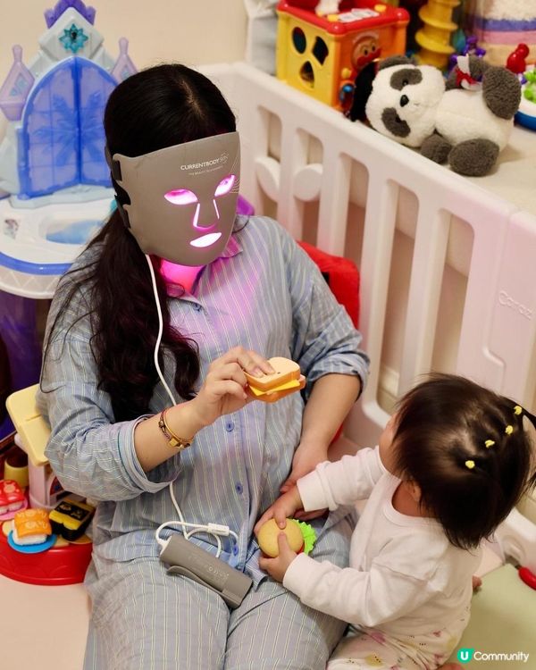 🧏🏻‍♀️懶人恩物 x CurrentBody Skin LED Multi Light 光療面膜儀💛
