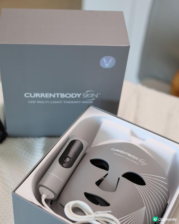 🧏🏻‍♀️懶人恩物 x CurrentBody Skin LED Multi Light 光療面膜儀💛
