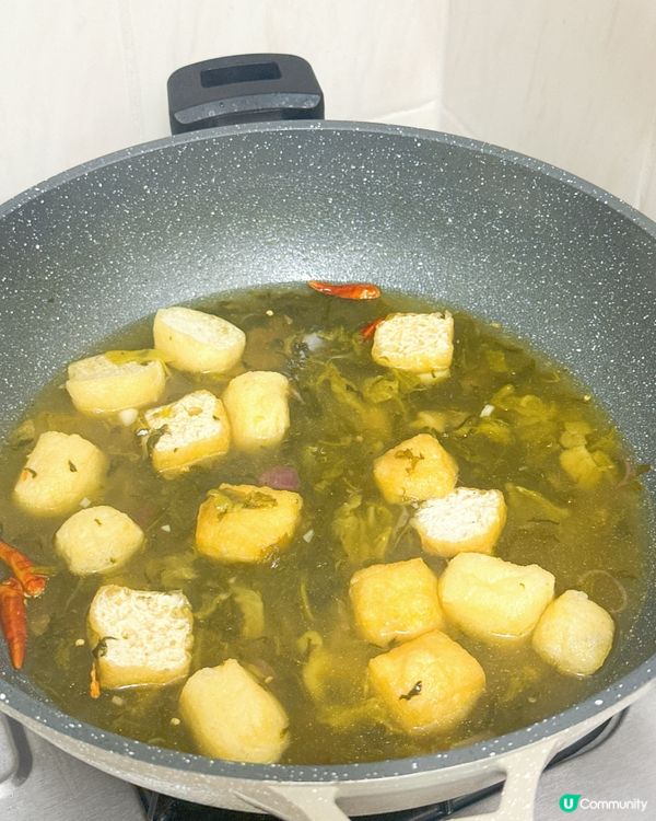 放工快手煮🍚 酸菜魚😋