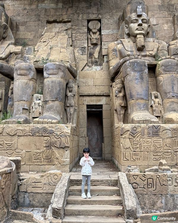 超大遊樂園🛝仲有滑雪場⛸️同餵草泥馬🦙