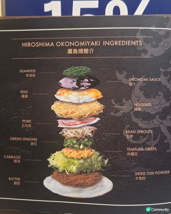 啟德都食到廣島燒💫💫