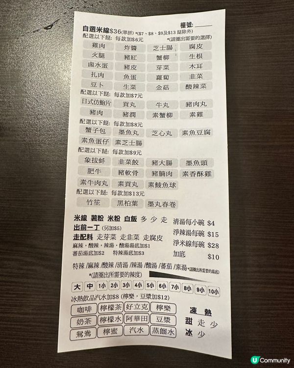 $58 筲箕灣自選米線 🍜
