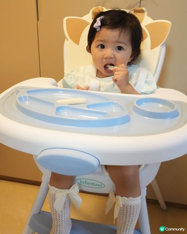 四合一成長餐椅