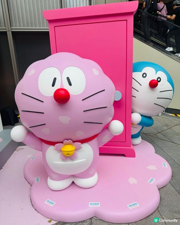 櫻花粉紅多啦A夢激發少女心❤️