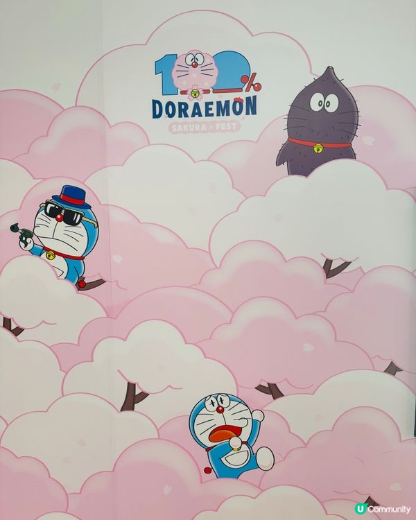 櫻花粉紅多啦A夢激發少女心❤️