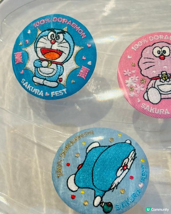 櫻花粉紅多啦A夢激發少女心❤️