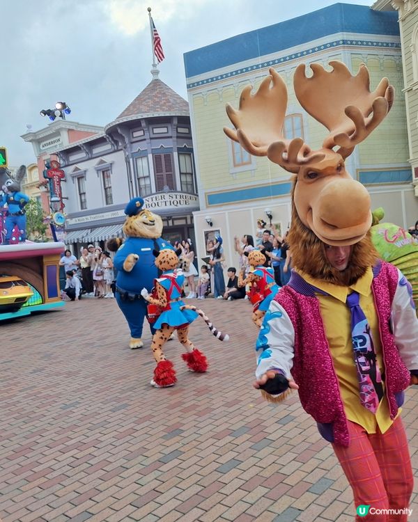 香港迪士尼樂園大街巡遊