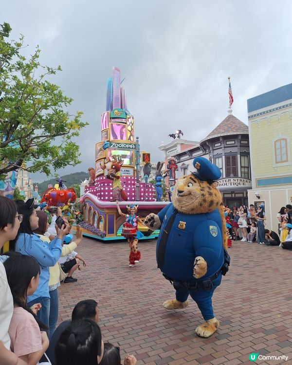 香港迪士尼樂園大街巡遊
