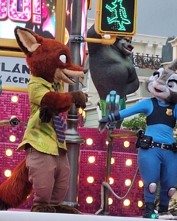 香港迪士尼樂園大街巡遊