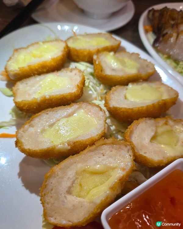 芝土士蝦餅泰國菜