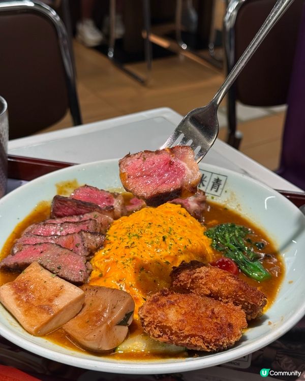 人氣抵食餐廳‼️．超滑溜の日式蛋包飯