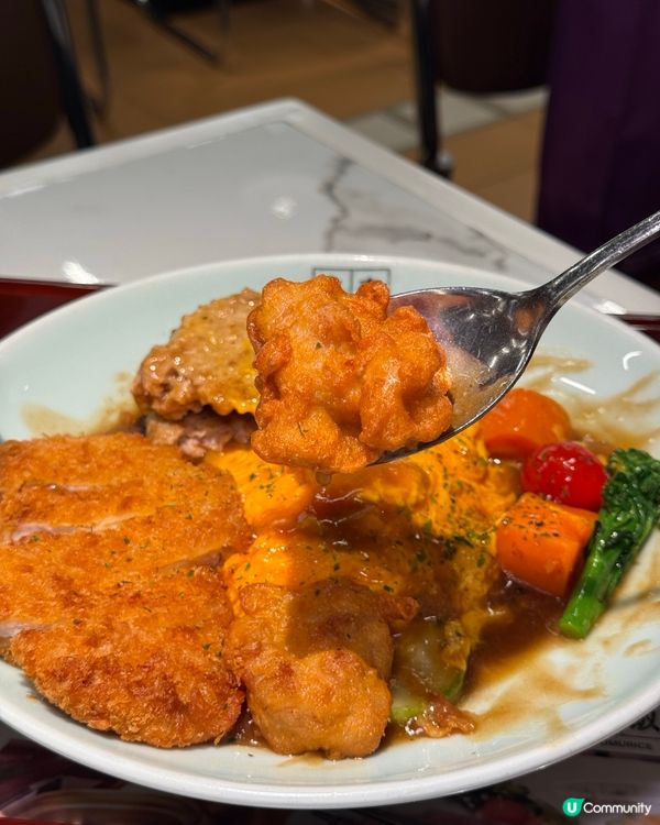 人氣抵食餐廳‼️．超滑溜の日式蛋包飯