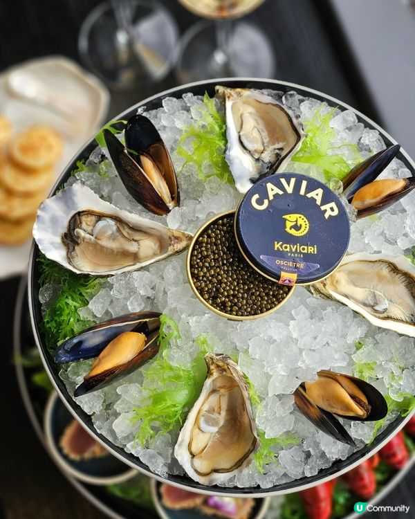 週末奢華Brunch! 海景×海鮮拼盤×甜品塔＝幸福感爆棚!