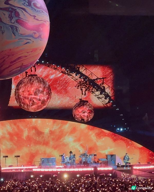 Coldplay演唱會-香港站 20250408