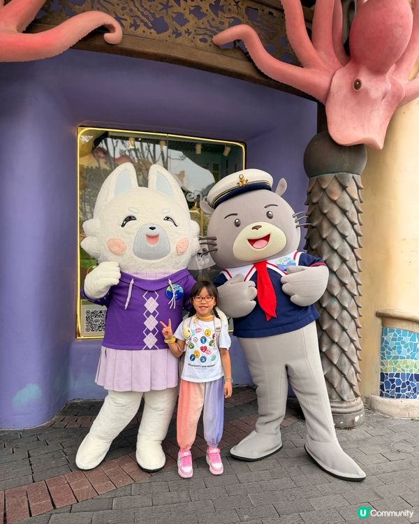 海洋公園 x Sanrio 蔚藍海洋之旅 🐼✨