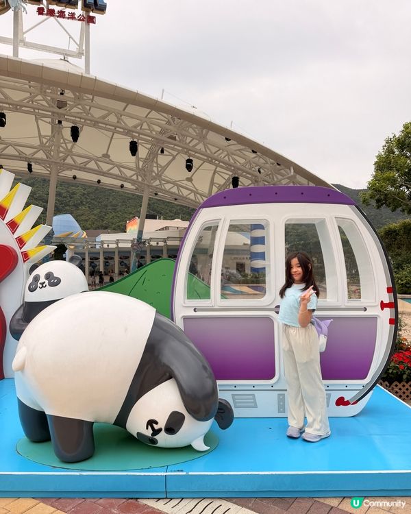 海洋公園 x Sanrio 蔚藍海洋之旅 🐼✨