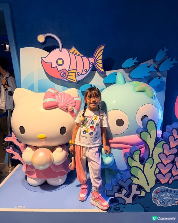 海洋公園 x Sanrio 蔚藍海洋之旅 🐼✨