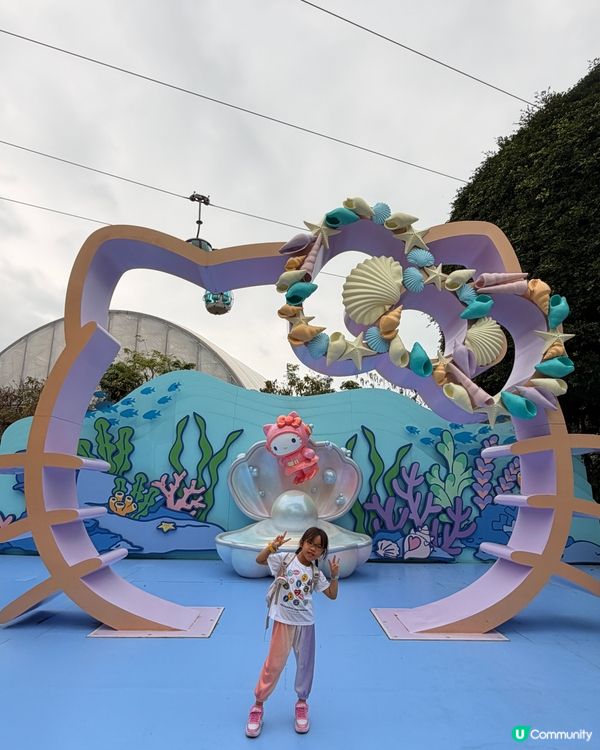 海洋公園 x Sanrio 蔚藍海洋之旅 🐼✨