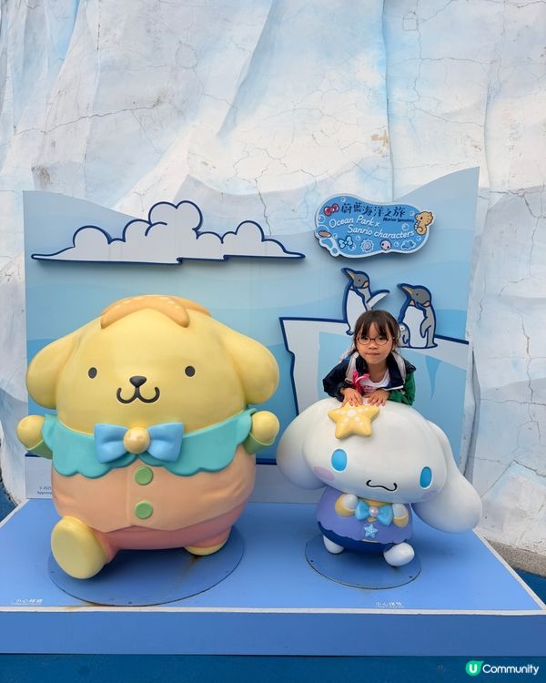 海洋公園 x Sanrio 蔚藍海洋之旅 🐼✨