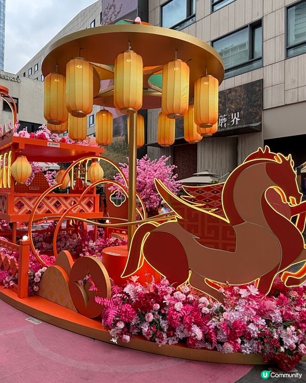 🌹 跌進浪漫花海!深業上城最美 Starbucks ✨