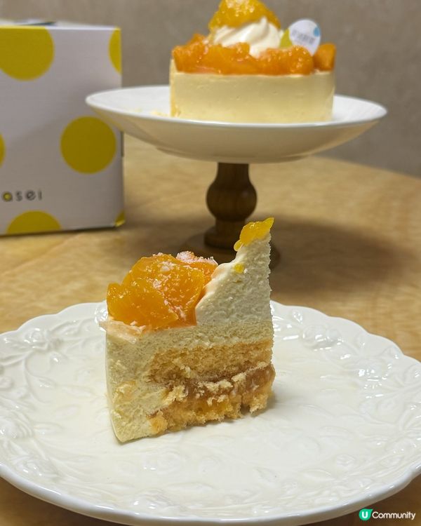 🍋🍊🥭 激推！黃桃柑橘芝士慕絲😋✨