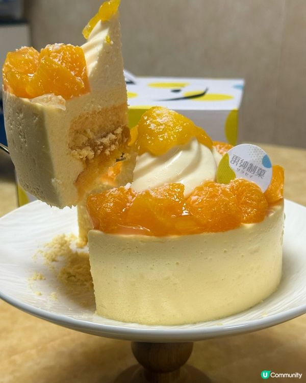 🍋🍊🥭 激推！黃桃柑橘芝士慕絲😋✨
