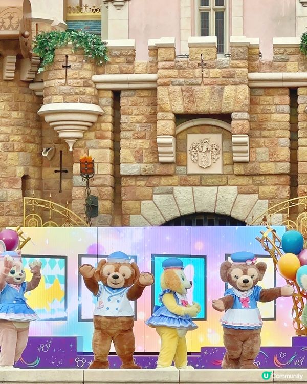 迪士尼春日限定｜Duffy家族水手裝表演＋打卡位懶人包