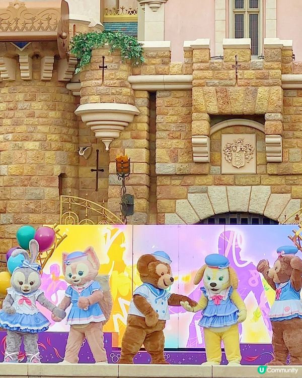 迪士尼春日限定｜Duffy家族水手裝表演＋打卡位懶人包