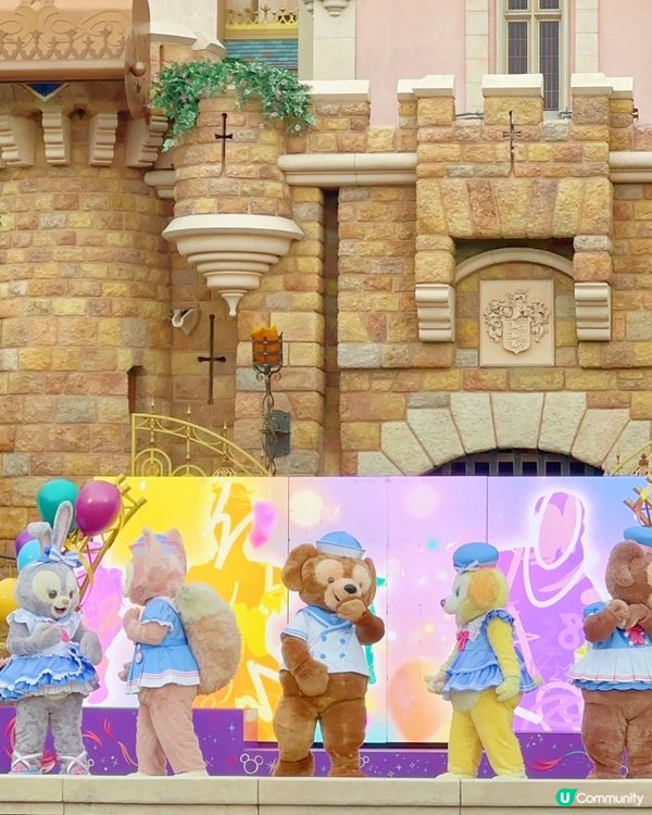 迪士尼春日限定｜Duffy家族水手裝表演＋打卡位懶人包