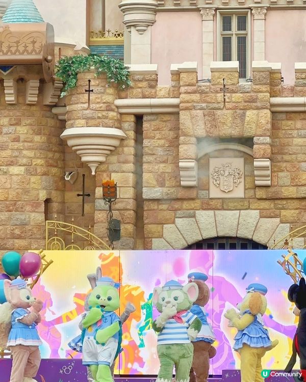 迪士尼春日限定｜Duffy家族水手裝表演＋打卡位懶人包