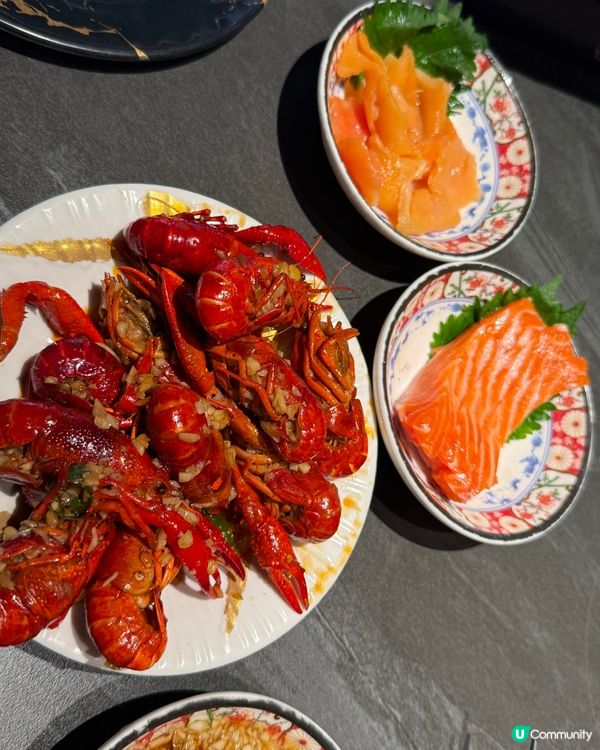 深圳粵吉鮮味170人民幣可以任食海鮮任飲